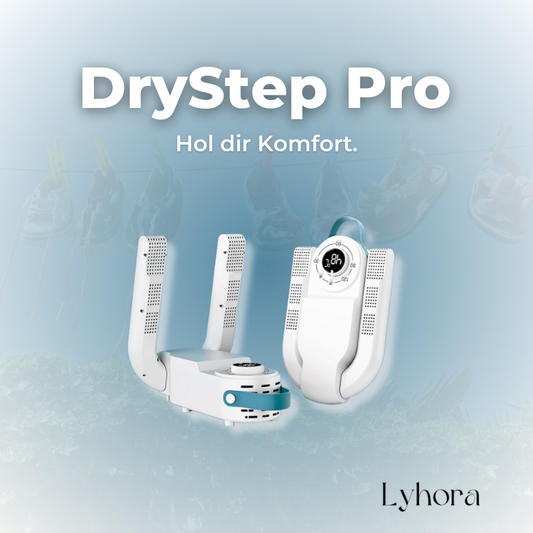 DryStep Pro 360 – Der Gamechanger für frische Füße